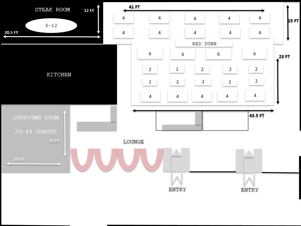 Floor Plan for Trumbull & Porter Hotel