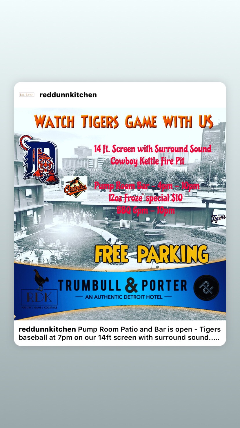 Watch Tigers Game with Us
